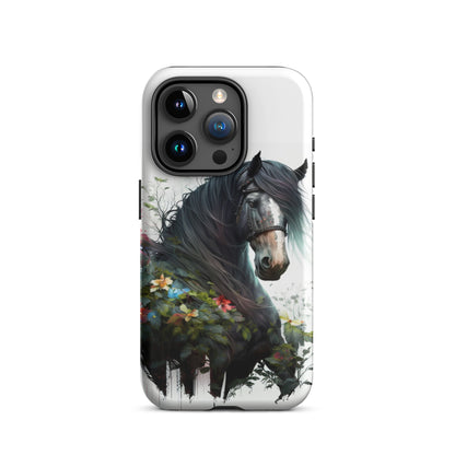 Magical Horse Watercolor Art iPhone® Case